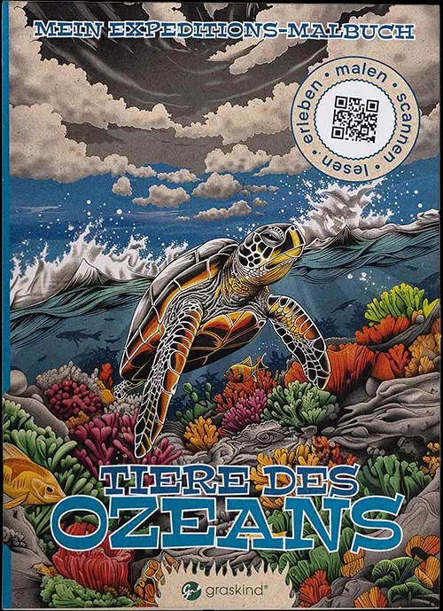 Mein EXPEDITIONS-Malbuch: Tiere des Ozeans