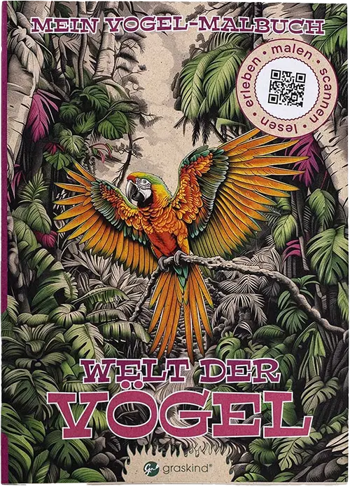 Mein VOGEL-Malbuch: Welt der Vögel